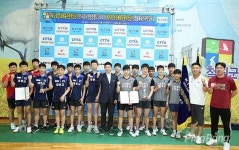 [경기결과] 52회 학생종별탁구 남고부 단체전 우승 대전동산고등학교