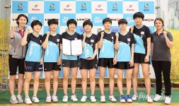 [경기결과] 52회 학생종별탁구 여고부 단체전 우승 문산수억고등학교