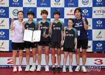 [전적] 만안초등학교, 제35회 대통령기 시도탁구 여초부 단체전 우승