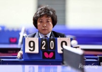 [포토] 경기장 지키는 코트 위 포청천 들! 종합탁구선수권 4일째