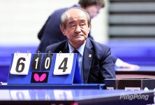 [포토] 경기장 지키는 코트 위 포청천 들! 종합탁구선수권 4일째