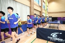 창단 20주년 맞은 대전동산중·고등학교 탁구부