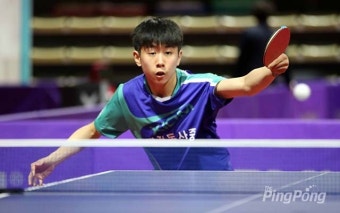 [포토] 제59회 중·고종별탁구 남중부 단식 김가온 우승