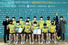[종별탁구] 남자 U-19부 단체전 우승 경북 두호고등학교