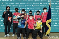 [종별탁구] 남자 U-13부 단체전 우승 포항 장원초등학교