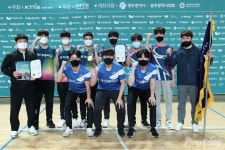 [종별탁구] 경기대학교, 남자대학부 단체전 우승