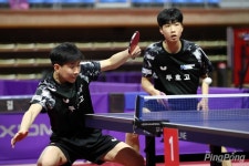 권용해-이동혁, 중·고종별 탁구 남고부 복식 우승