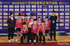 부천오정초, 회장기 초등탁구 남자단체전 우승