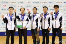 男라지볼B부 입상팀들, 생활체육대축전 탁구대회