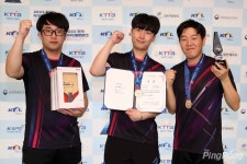 [포토] 2022 탁구디비전리그 전국 결선 남자 T6리그 입상팀들