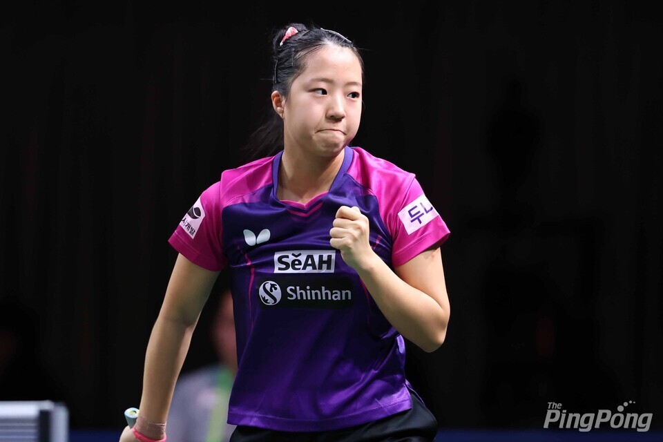 한국 여자탁구 주력 선수 신유빈, ITTF 세계랭킹 9위 올라 팬들과 국가에 큰 기쁨