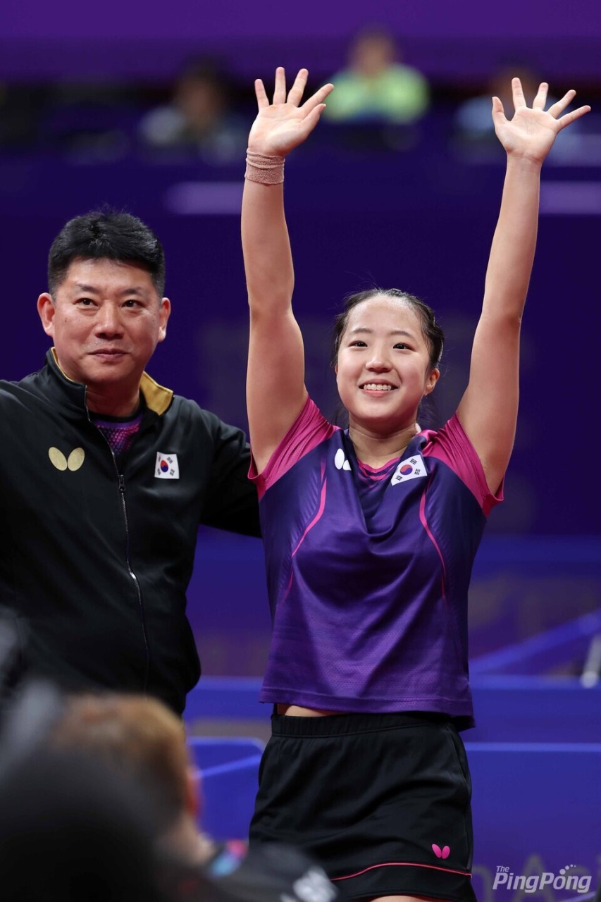 한국 여자탁구 신유빈, ITTF 세계랭킹 10위로 재진입