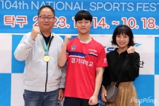 경기대학교, 남대부 단체 정상 복귀! 제104회 전국체전 탁구경기
