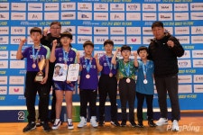 천안성환초등학교, 유승민 IOC위원배 탁구대회 U12 남자단체전 우승