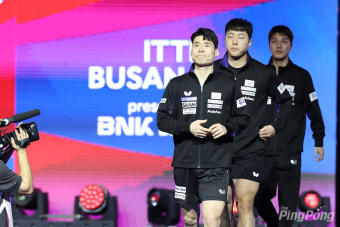 2024 부산세계탁구선수권 한국 남자 폴란드 꺾고 순항 시작!