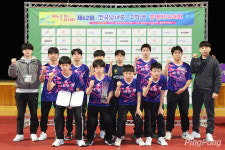 이승수, 중학교 첫 무대 전관왕! 중고종별탁구