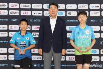 이승수, WTT 유스 컨텐더 강릉 국제탁구대회 U15 단식 우승