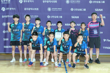 [포토] 대전동문초, 제40회 대통령기 전국탁구대회 남초부 전 종목 석권