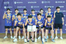 [포토] 대전동산중, 제40회 대통령기 전국탁구대회 남중부 단체전 우승