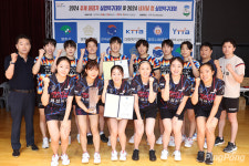 화성도시공사 탁구단, 백만 도시 열정으로 새 출발!