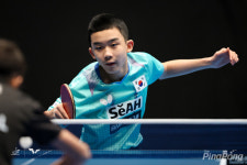 중국탁구 앞에 혼자 남은 이승수, 세계청소년선수권 U15 남자단식 4강