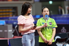 김성진, 2025 실업탁구챔피언전 여자부 개인전 2관왕! 단식 결승 노장 문현정에 완승