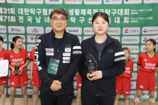[포토] #세아탁구아카데미 우승! #71회_종별탁구선수권_여초부_단체전_입상팀들