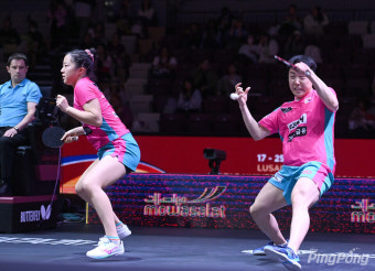 임종훈-신유빈, 혼합복식 동메달 확보! 2025 도하 ITTF 세계탁구선수권