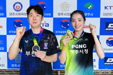 산청군청-대전시설공단 2025 내셔널컵 실업탁구대회 남녀단체전 우승