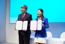 삼천리모터스, 군포 BMW 서비스센터 오픈… 프로골퍼 홍란 홍보대사 위촉
