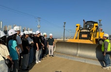 대보건설, 일산테크노밸리 현장 장비 무인화 기술 눈길