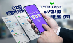 교보생명, 디지털력(力) 키워 e보험시장 선도... 젊은 고객 공략