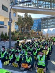한국해운대리점협회, 세종시 해수부 앞에서 집회 열어