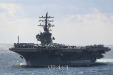 제주에 온 로날드 레이건 항공모함[포토]