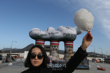 미세먼지 발생 주 원인 석탄화력발전소 수출까지?[포토]
