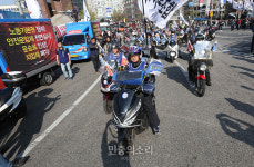 퀵서비스 노동자도 노동자다 노동3권 보장을[포토]