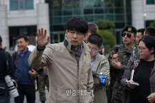 탁현민 대통령 행사기획 자문위원의 설명[포토]