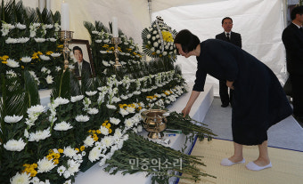 고 노무현 전 대통령 서거 10주기, 대한문 앞 시민분향소[포토]
