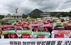 “이재갑 장관은 톨게이트 해고 노동자 있는 곳을 방문하라”[포토]