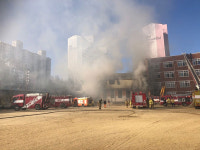 안동 강남초등학교 화재로 학생·교사 6명 연기 흡입