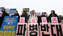 호르무즈 파병철회하라[포토]