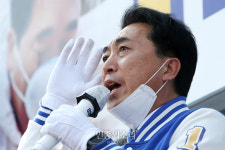 박수현, 부여군 유권자에게 지지 호소[포토]