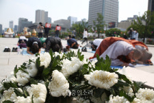 산재사망 노동자 더이상 없기를 바라며[포토]