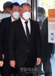 고 이건희 회장 조문 온 정의선 현대자동차그룹 회장[포토]
