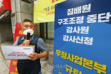 집배원 정원회수 철회하라[포토]