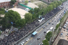 전국건설노동조합 총파업·총력투쟁 선포 결의대회 열려
