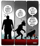 최민의 시사만평 - 퇴화도