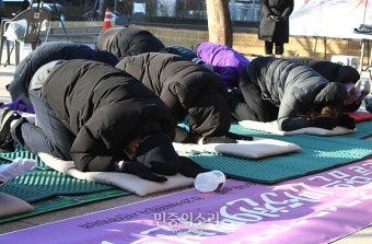이태원참사 특별법 공포 촉구 1박2일 긴급행동