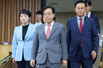 국힘 송언석, ‘전 국민 소비쿠폰’ 추경에 반대 “대통령 당선 축하 파티 여나”