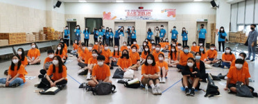 GS파워 청소년들과 사회적 약자 배려를 생각했다